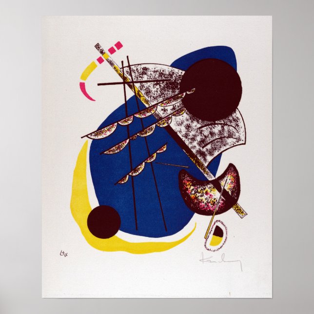 Vasily Kandinsky Small Worlds II Poster (Framsidan)