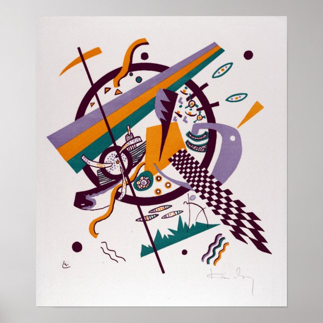 Vasily Kandinsky Small Worlds IV Poster (Framsidan)