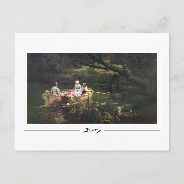 Vasily Polenov #146 - vykort för konst (Framsida)