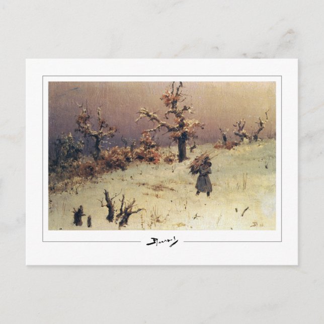 Vasily Polenov #151 - vykort för konst (Framsida)