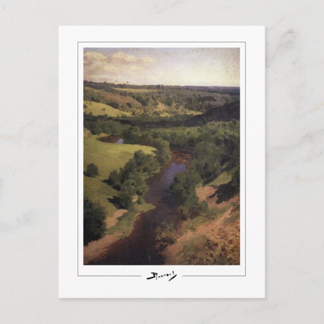 Vasily Polenov #158 - vykort för konst (Framsida)