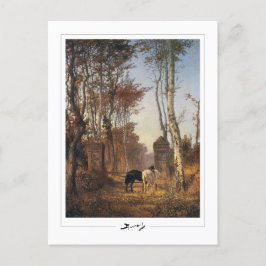 Vasily Polenov #179 - Fine Art Postcard Vykort