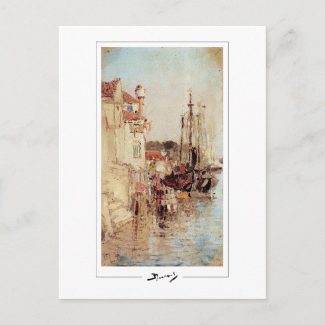 Vasily Polenov #186 - Finkonstkort Vykort (Framsida)