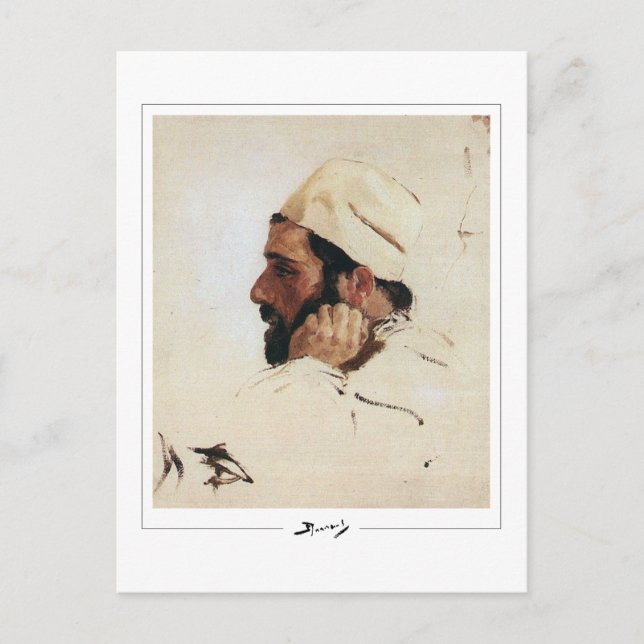 Vasily Polenov #233 - Fine Art Postcard Vykort (Framsida)