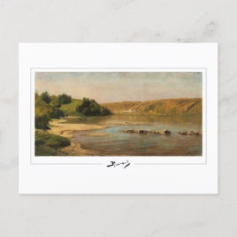 Vasily Polenov #294 - Fine Art Postcard Vykort