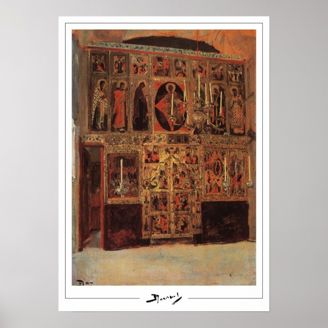 Vasily Polenov Zedign Art Poster #169 (Framsidan)