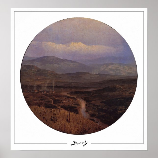 Vasily Polenov Zedign Art Poster #180 (Framsidan)