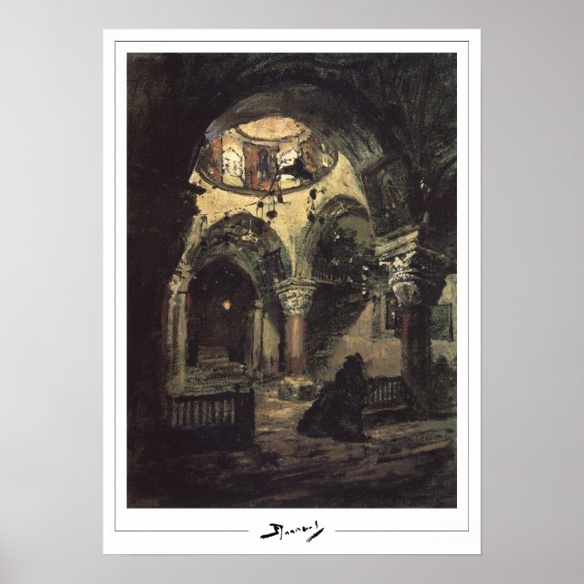 Vasily Polenov Zedign Art Poster #184 (Framsidan)