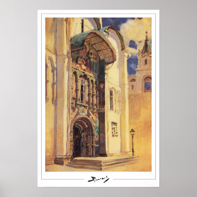 Vasily Polenov Zedign Art Poster #26 (Framsidan)