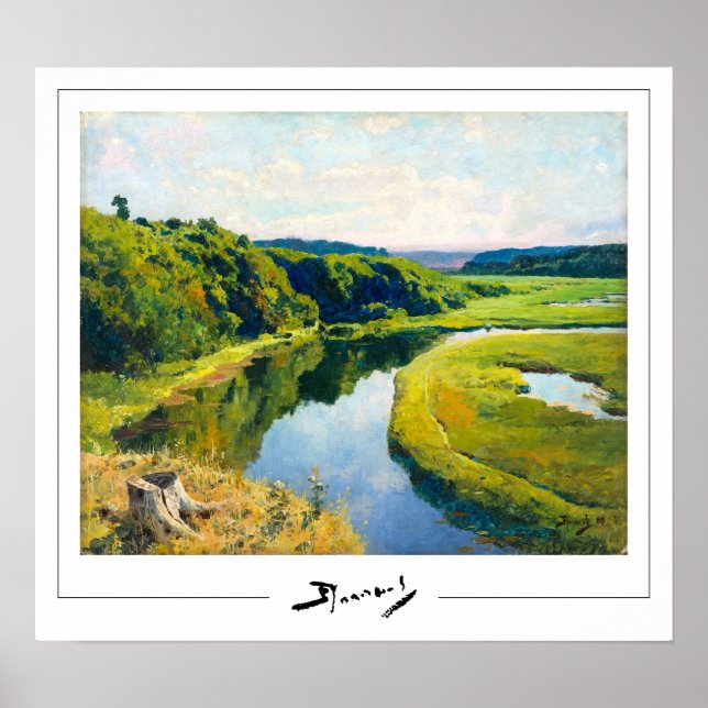 Vasily Polenov Zedign Art Poster #3 (Framsidan)