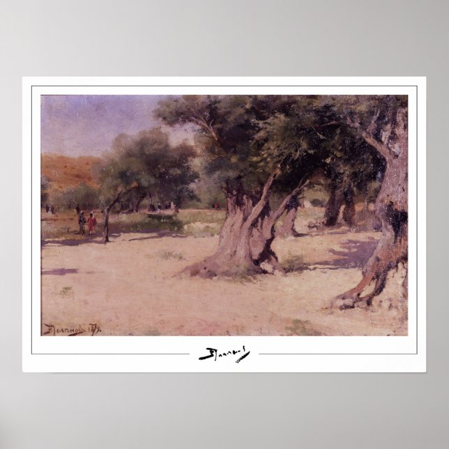 Vasily Polenov Zedign Art Poster #53 (Framsidan)