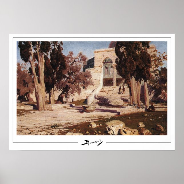 Vasily Polenov Zedign Art Poster nr 152 (Framsidan)