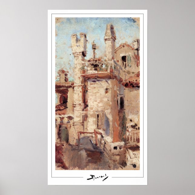 Vasily Polenov Zedign Art Poster nr 202 (Framsidan)