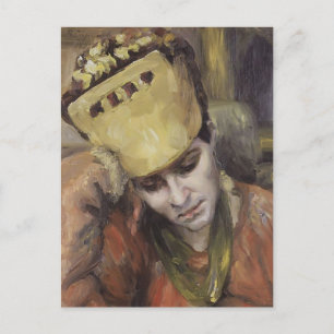 Vasily Surikov- Porträtt of women with kokoshnik Vykort
