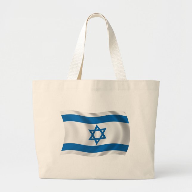 Väska med Israels flagga (Framsidan)
