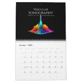 Vaskulär Sonography-Colorful Ultrasound Vinkarare Kalender