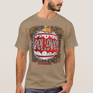 Vaskulit Medvetenhet Tro Ornament Leopard chri T Shirt
