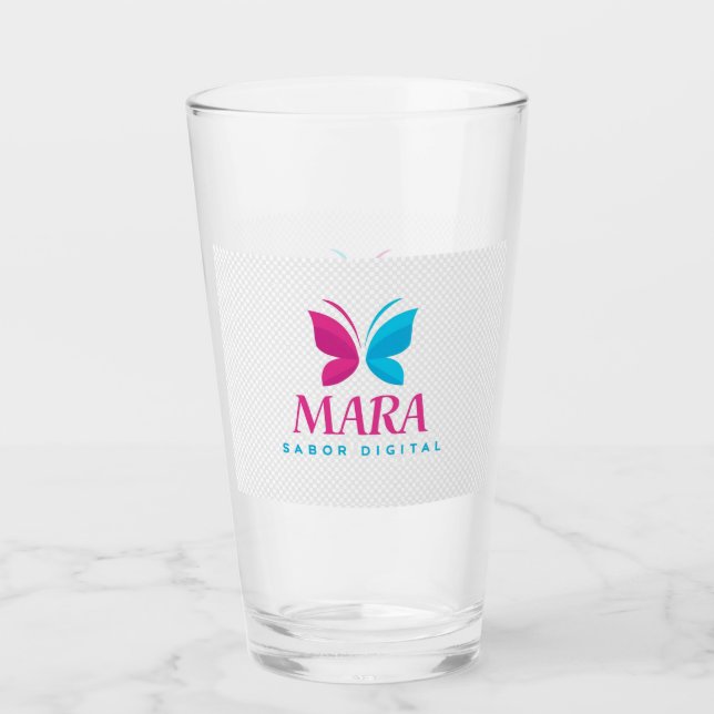 Vaso de Cristal MARA – Sabor Digital Glaskopp (Framsida)