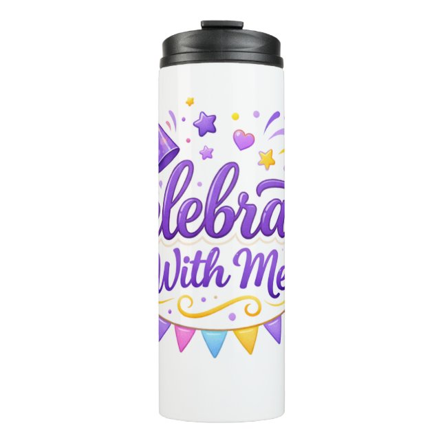 Vaso Térmico con Diseño “Celebrate With Me” | Idea (Framsida)