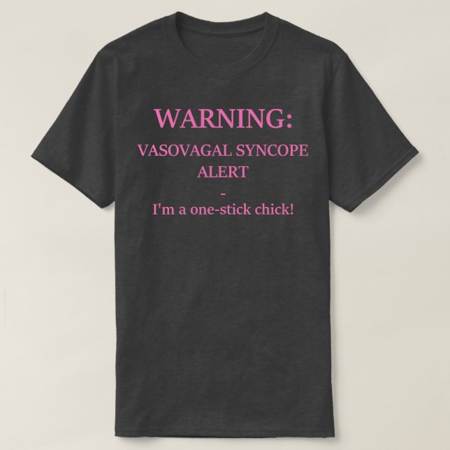 Vasovagal Chick T Shirt (Design framsida)