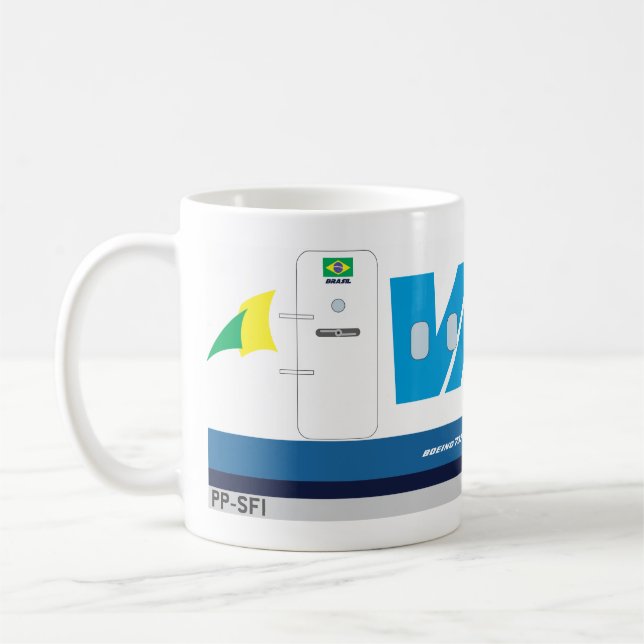 vaspflygbolag kaffemugg (Vänster)