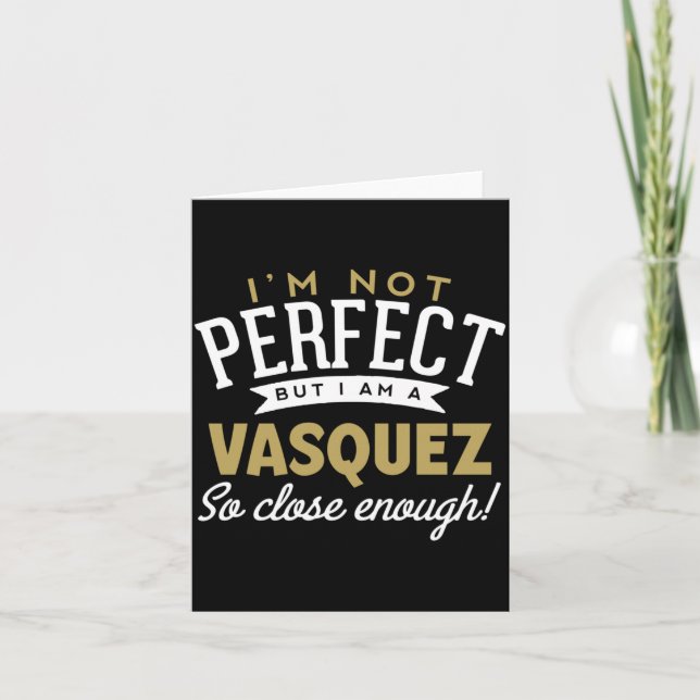 Vasquez Kort (Framsida)
