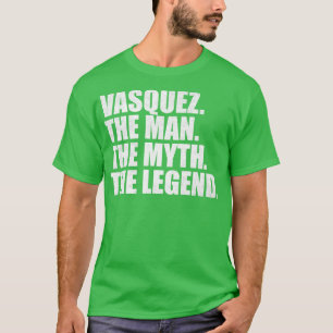 VasquezVasquez Familj namn Vasquez efternamn Vasqu T Shirt