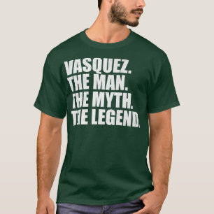VasquezVasquez Familj namn Vasquez efternamn Vasqu T Shirt
