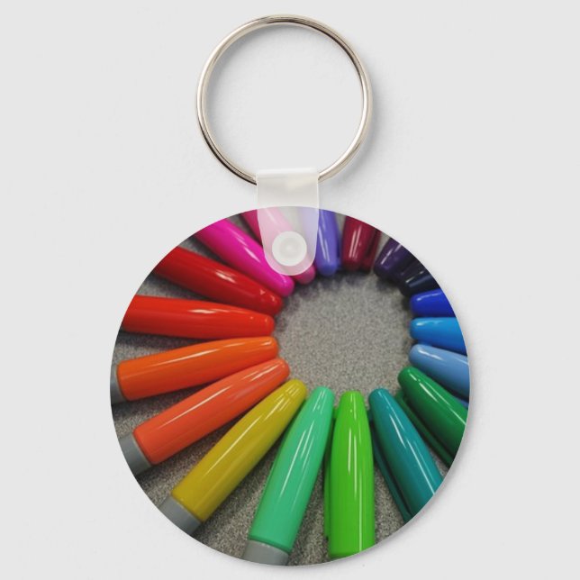 Vass delcirkelkedja nyckelring (Framsida)