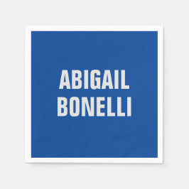 Vass djärv anpassningsbar utmärkt minimalistisk na pappersservett