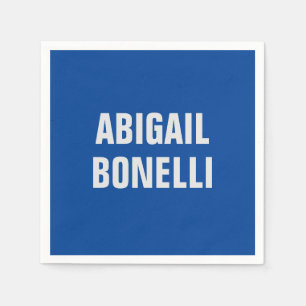 Vass djärv anpassningsbar utmärkt minimalistisk na pappersservett