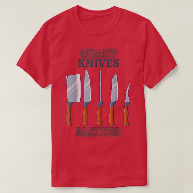 vass knivar t shirt (Design framsida)
