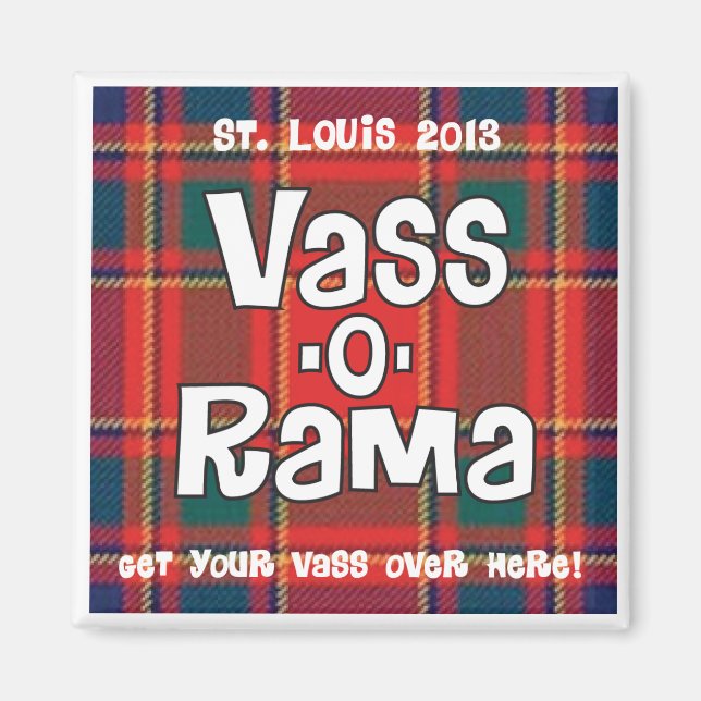 Vass-o-rama magnet (Framsidan)