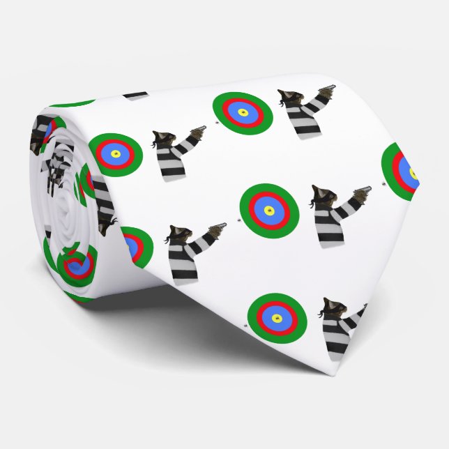 Vass skjuta Tom katt Slips (Rullad)