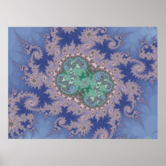 Vassa pastellobjekt (Skriv ut) Poster