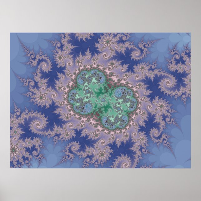 Vassa pastellobjekt (Skriv ut) Poster (Framsidan)