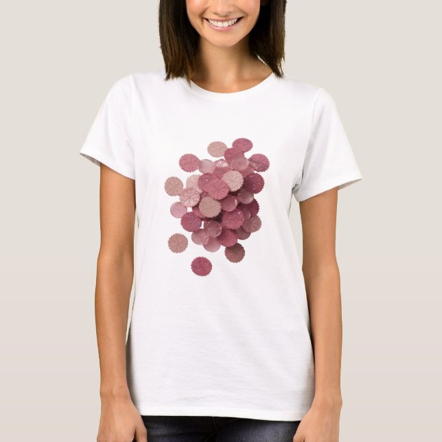 Vassa silverblad av nåd Anpassad design T Shirt (Framsida)