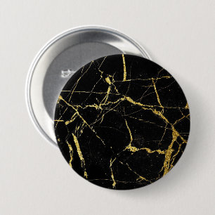 Vassa Svarta havet och Guld Marble Knapp