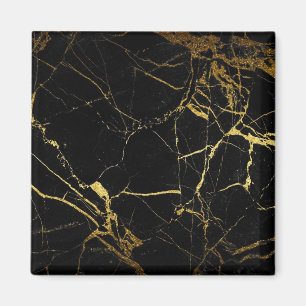 Vassa Svarta havet och Guld Marble Magnet