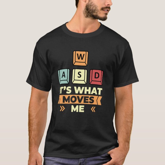 VASSA VAD SOM FLYTTAR MIG PC-spelupplevelsen GA T Shirt (Framsida)