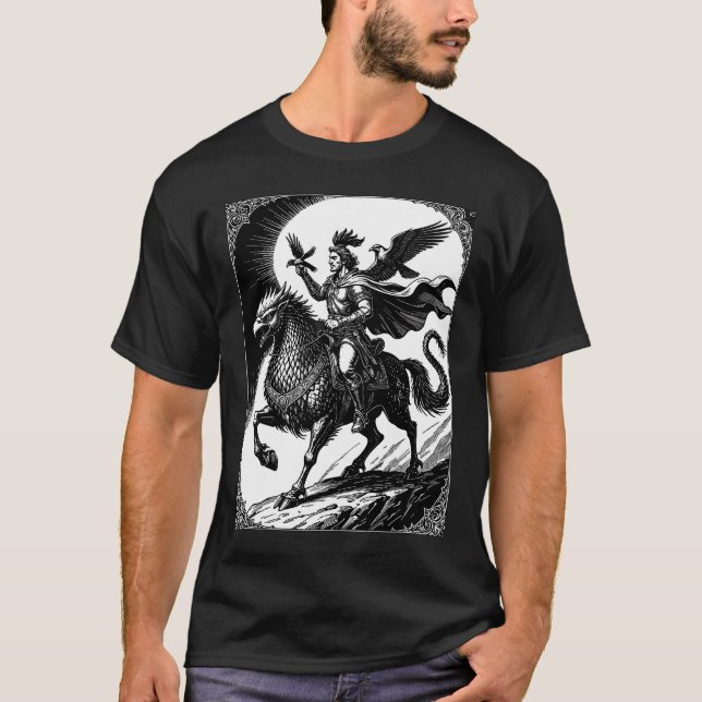 Vassagos vilda skuggfärd t shirt (Framsida)