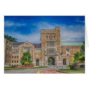Vassar College Main Entrance in NY Hälsningskort