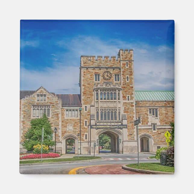 Vassar College Main Entrance in NY Magnet (Framsidan)