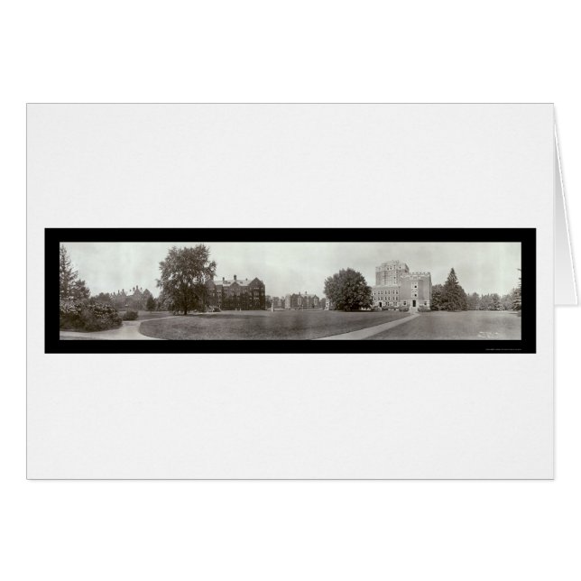 Vassar College Photo 1912 Hälsningskort (Framsidan Horizontal)