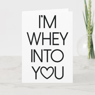 Vassey in to you Gym Kärlek Valentine Day Card Helgkort