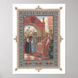 Vassilissa & Grandmor före Tsar Poster