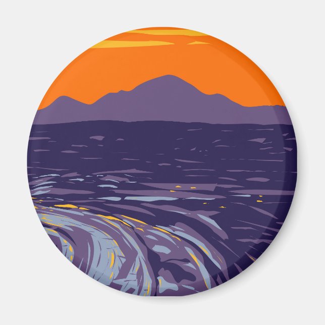 Vast Ocean of Lava Flows Magnet (Framsidan)