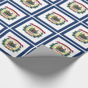 Väst-Virginias statsflagga Presentpapper