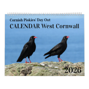 Västcornwalls fotografering Cornish Piskies dagstu Kalender