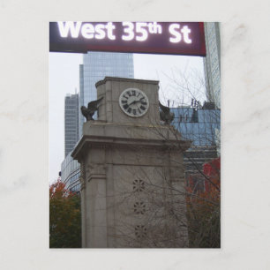 Väster 35e Street Postcard NYC av CricketDiane Vykort